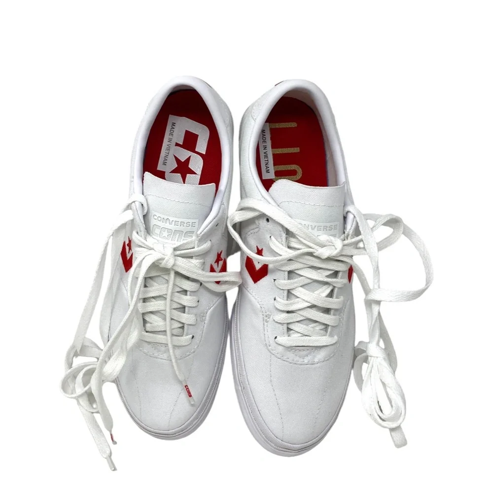 💖MEGA SALE💖Converse Louie Lopez Pro OX Low Top White Canvas Men’s A02416C - Picture 5 of 11
